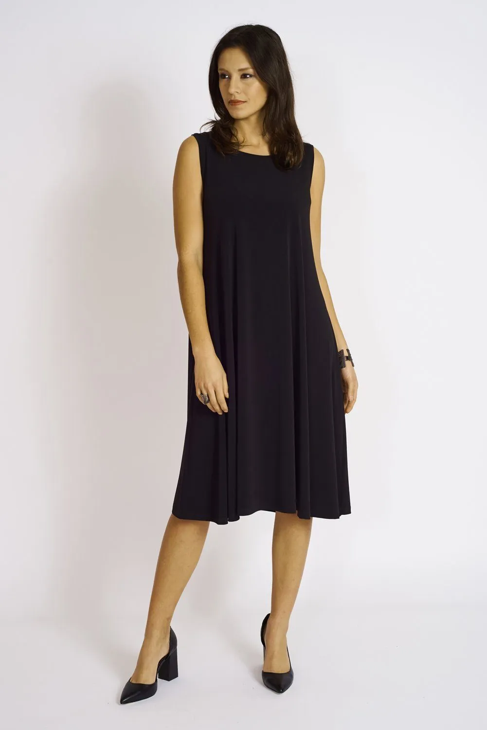 A Line Dress (Midi) - Bamboo