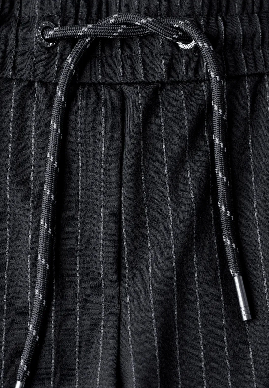 Cecil Tracey Pinstripe joggers in Navy Stripe with 30" leg 378295