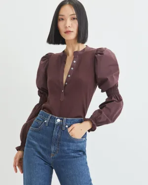 Effy Puff-Sleeve Top