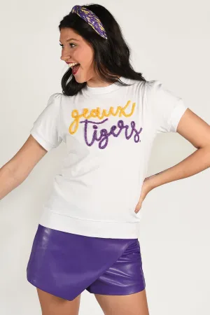 GEAUX TIGERS SCRIPT TOP