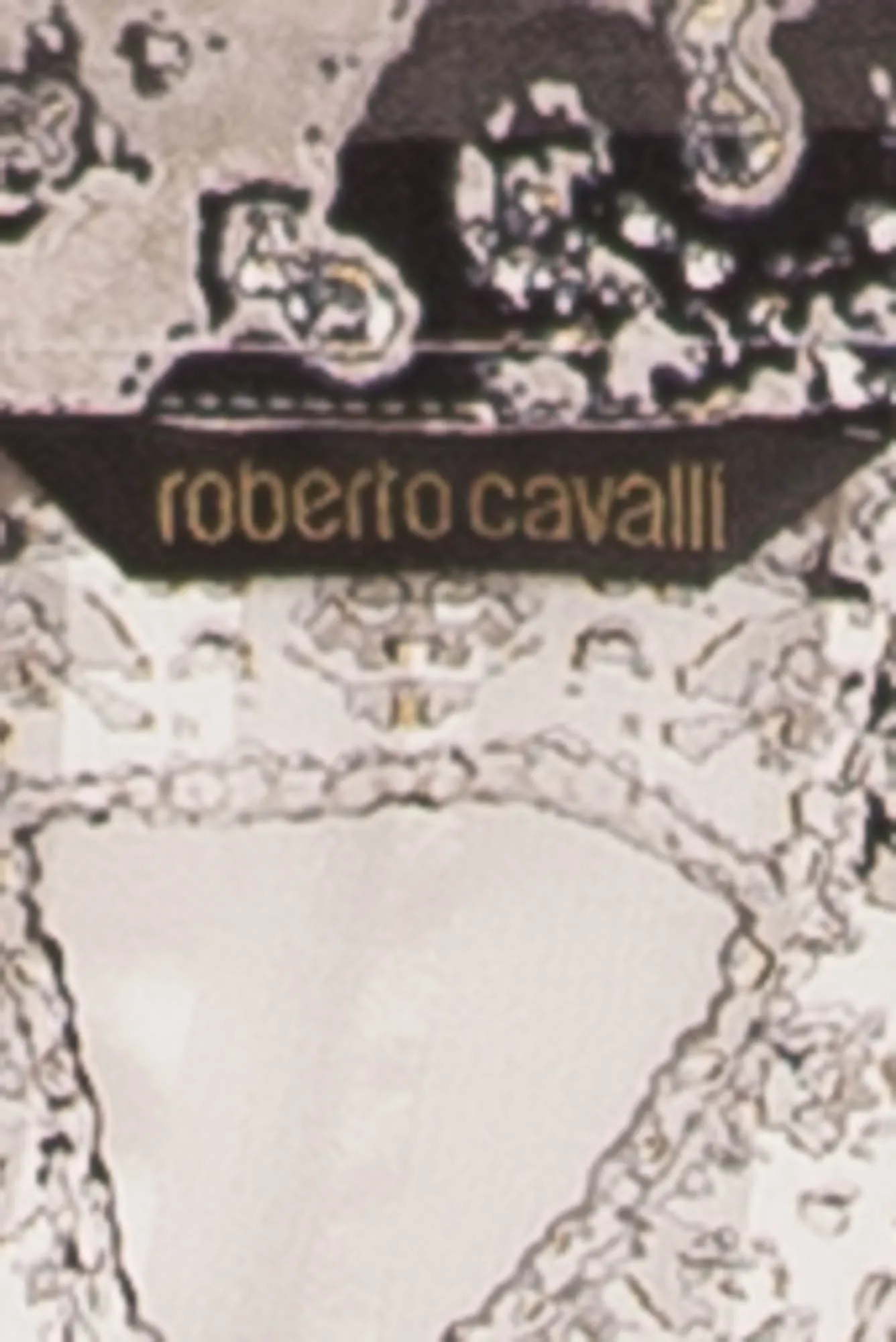 Roberto Cavalli - Black and White Long Sleeve Blouse - IT 42