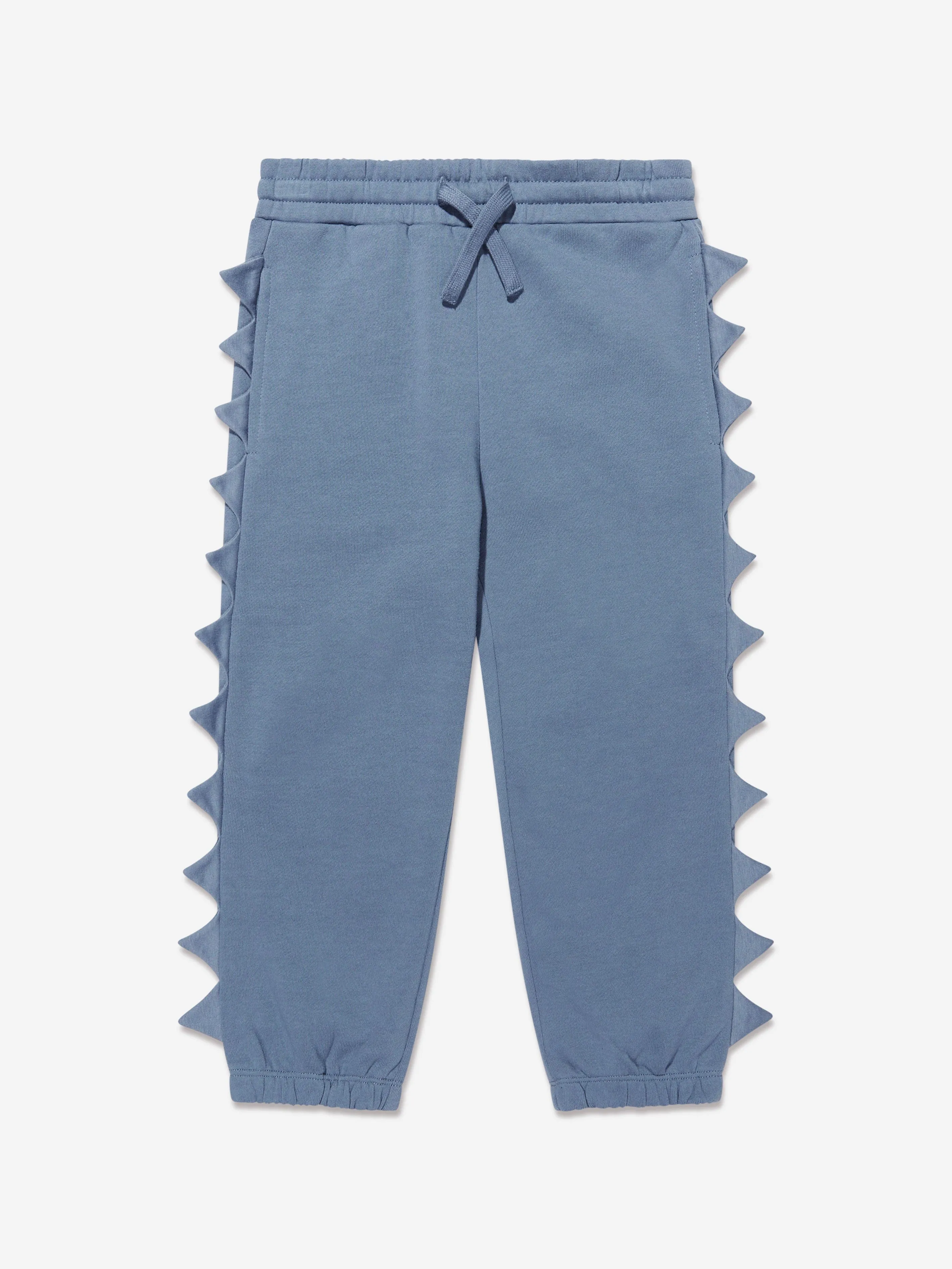 Stella McCartney Boys Spiked Joggers in Blue